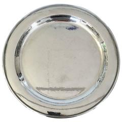 Georg Jensen Sterling Silver Large Round Tray