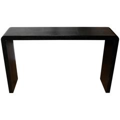 Karl Springer Gloss Black Console