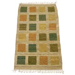 Wonderful Mid-Century Swedish Rug Wonderful Mid-Century Swedish Rug