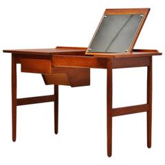 Vintage Arne Vodder Vanity Table in Teak Sibast Mobler, Denmark, 1960