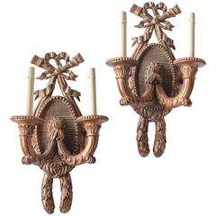 Pair of 19th Century French Two-Arm Sconces 12