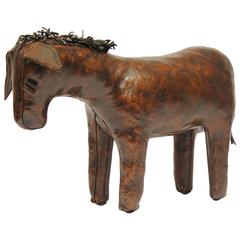 Vintage Leather Donkey by Dimitri Omersa for Abercrombie & Fitch