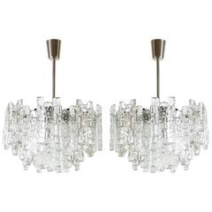 Kalmar Ice Glass Chandelier Kalmar Ice Glass Chandelier