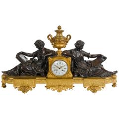 19th Century Mantel Clock by Deniere