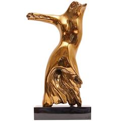 Bronze Sculpture, "Nike" 