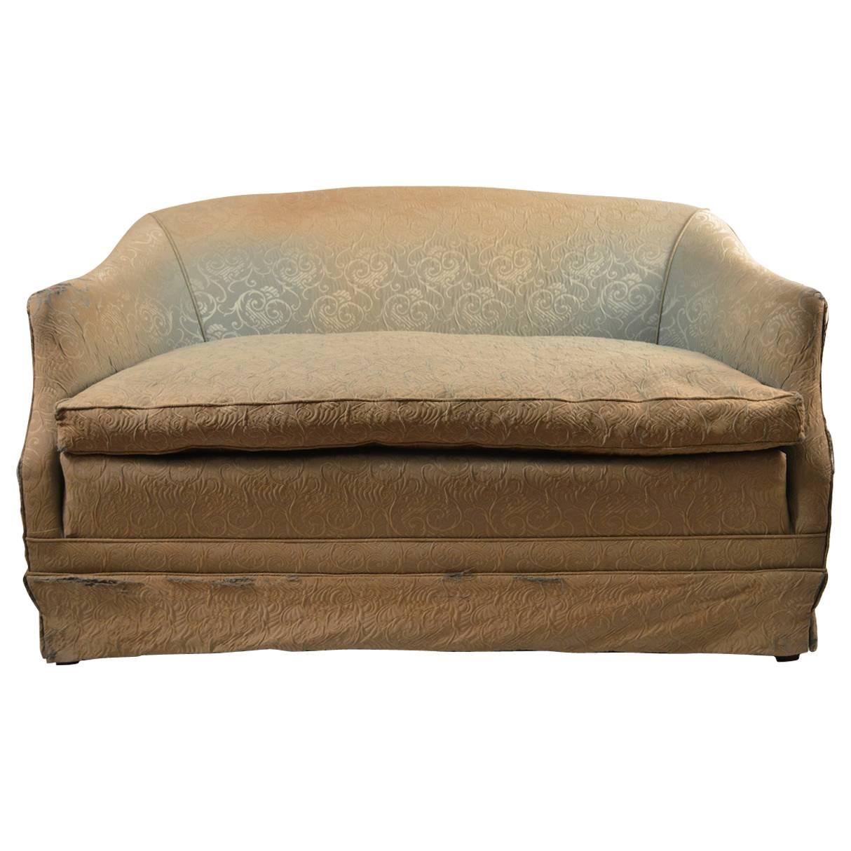 Deco Loveseat Sofa, Needs Reupholstery
