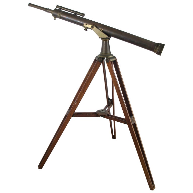 19th Century Brass Telescope Made by Watson and Sons For Sale at 1stdibs