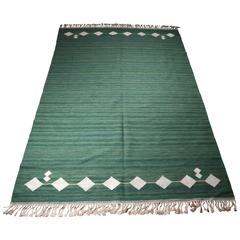 Swedish Flat-Weave Rug/Rölakan, 1960s 5