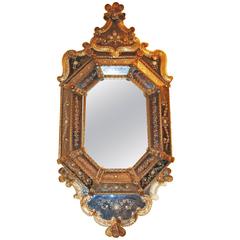 19th Century Venetian Murano Mirror