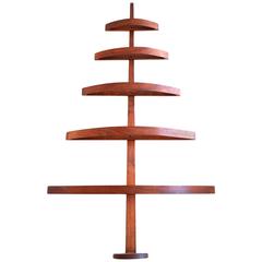 Vintage Danish Teak Bentwood Christmas Tree