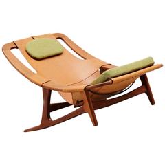 Arne F. Tidemand Ruud Holmenkollen Lounge Chair Norcraft, 1959