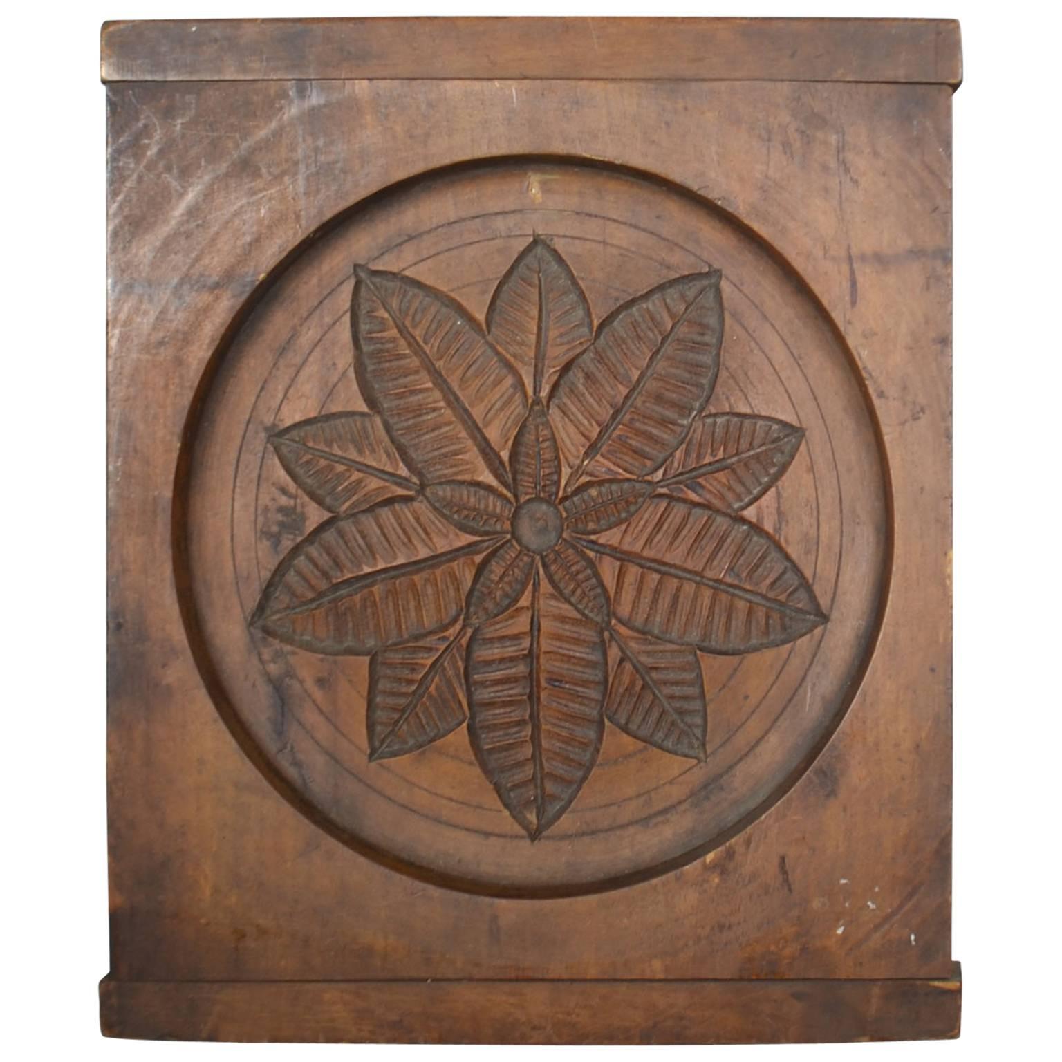 Wooden Gingerbread Mold