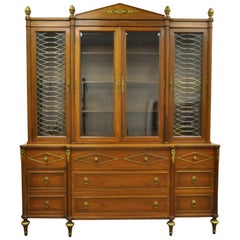 Mid-20th Century French Louis XVI Style Display Cabinet or Bookcase