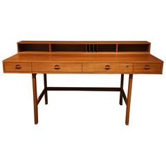 Jens Quistgaard Teak Flip Top Desk Designed for Lovig