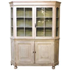 Late 19th Century Danish Display Cabinet or Bookcase