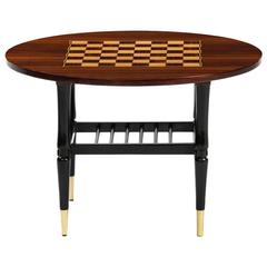 Italian Chess Side Table