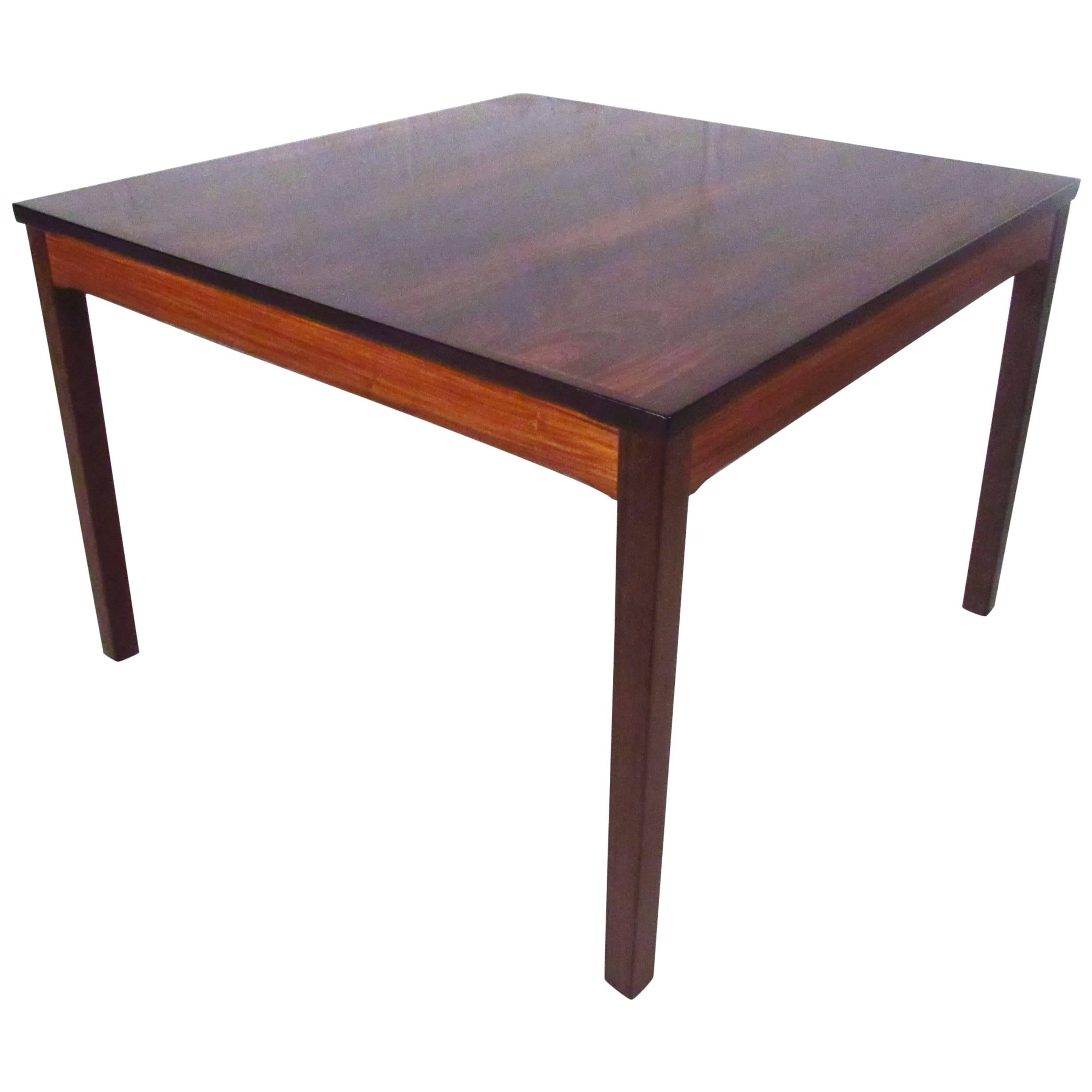 Bruksbo Rosewood Coffee Table by Haug Snekkeri For Sale