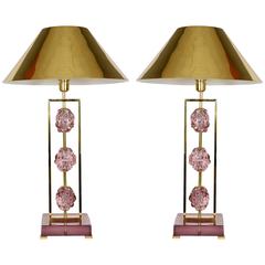 Pair of Lamps Designed by Regis Royant 3