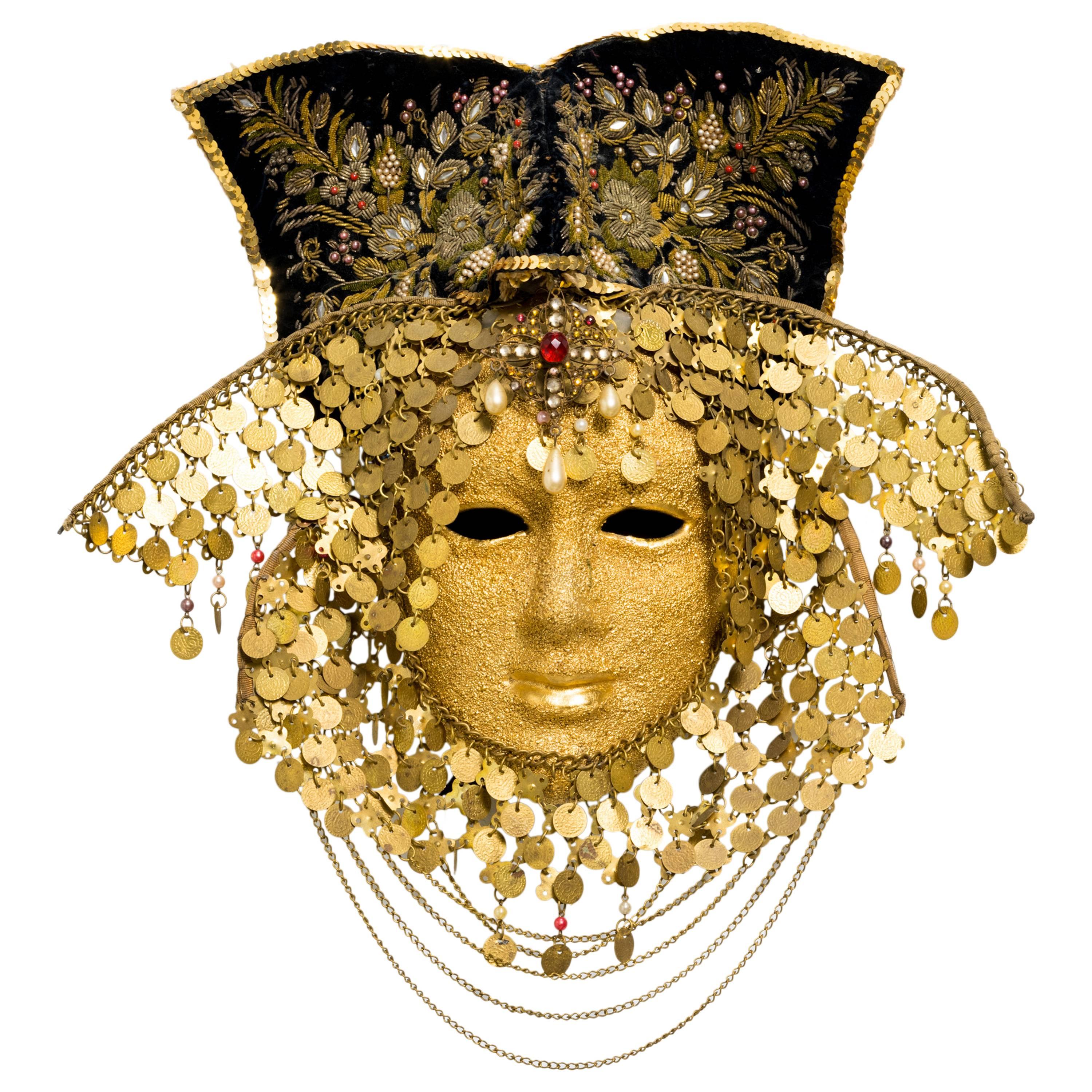 Venetian Handmade Carnival Mask