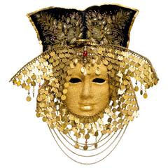 Venetian Handmade Carnival Mask