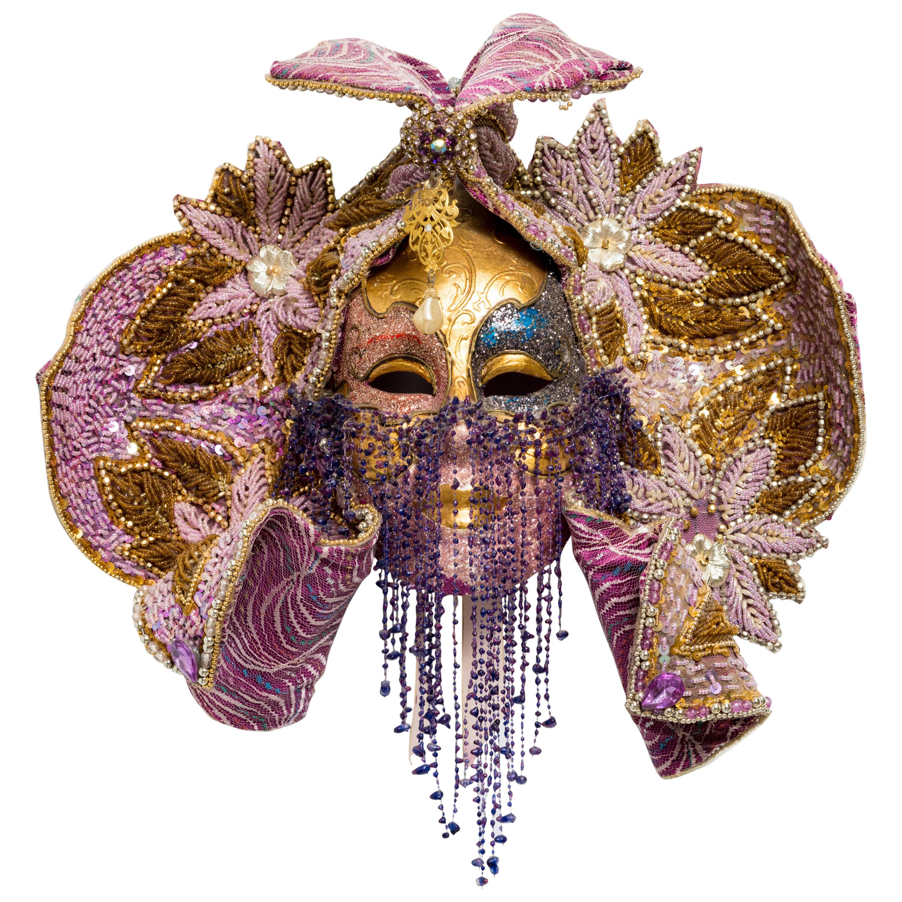 Venetian Handmade Carnival Mask