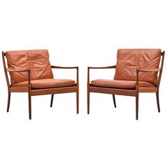 Pair of Chairs designed by Ib Kofod-Larsen