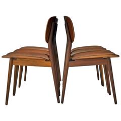 Vintage Georg Leowald for Wilkhahn Dining Chairs
