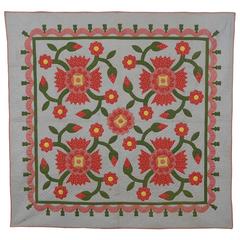 Antique Rose Tree Quilt