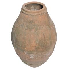 Turkish Vintage Terracotta Amphora 4