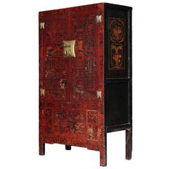 Antique Qing Dynasty Wardrobe.