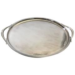 Georg Jensen Sterling Silver Harald Nielsen Tray with Handles
