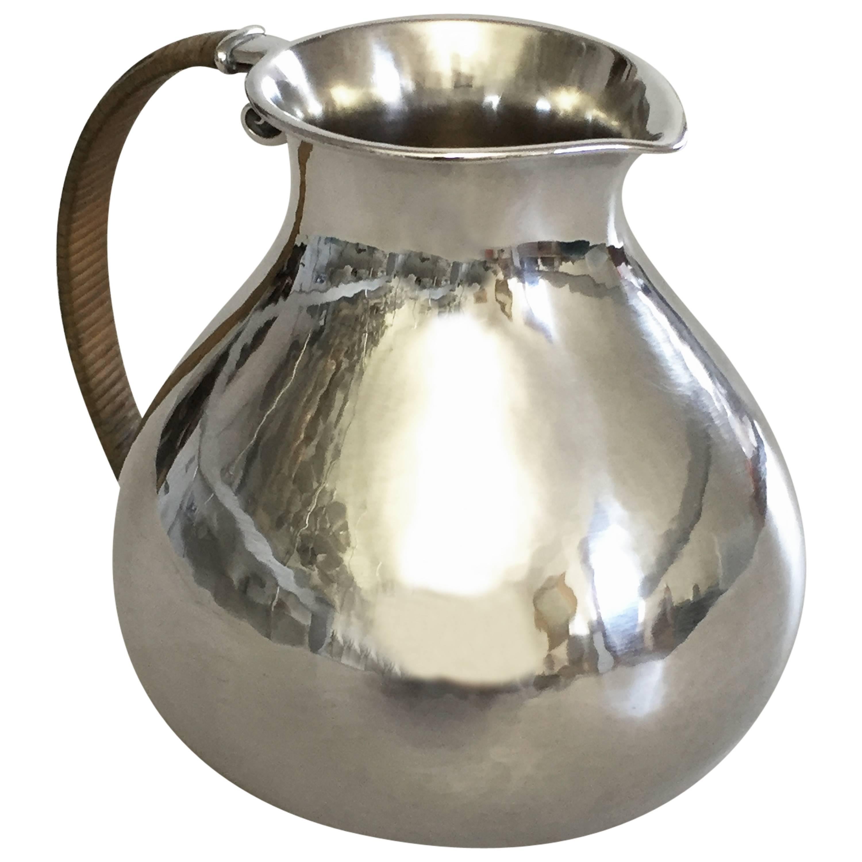 Hans Hansen Sterling Silver Pitcher from 1932 For Sale
