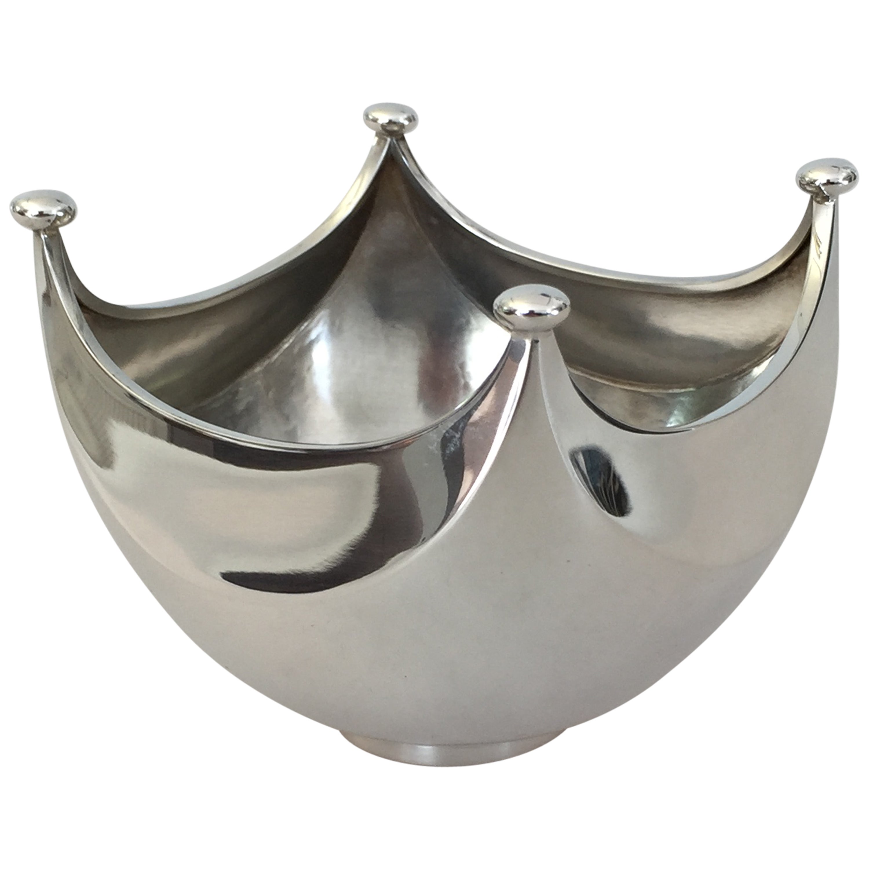 Hingelberg Sterling Silver Decorative Bowl For Sale at 1stDibs