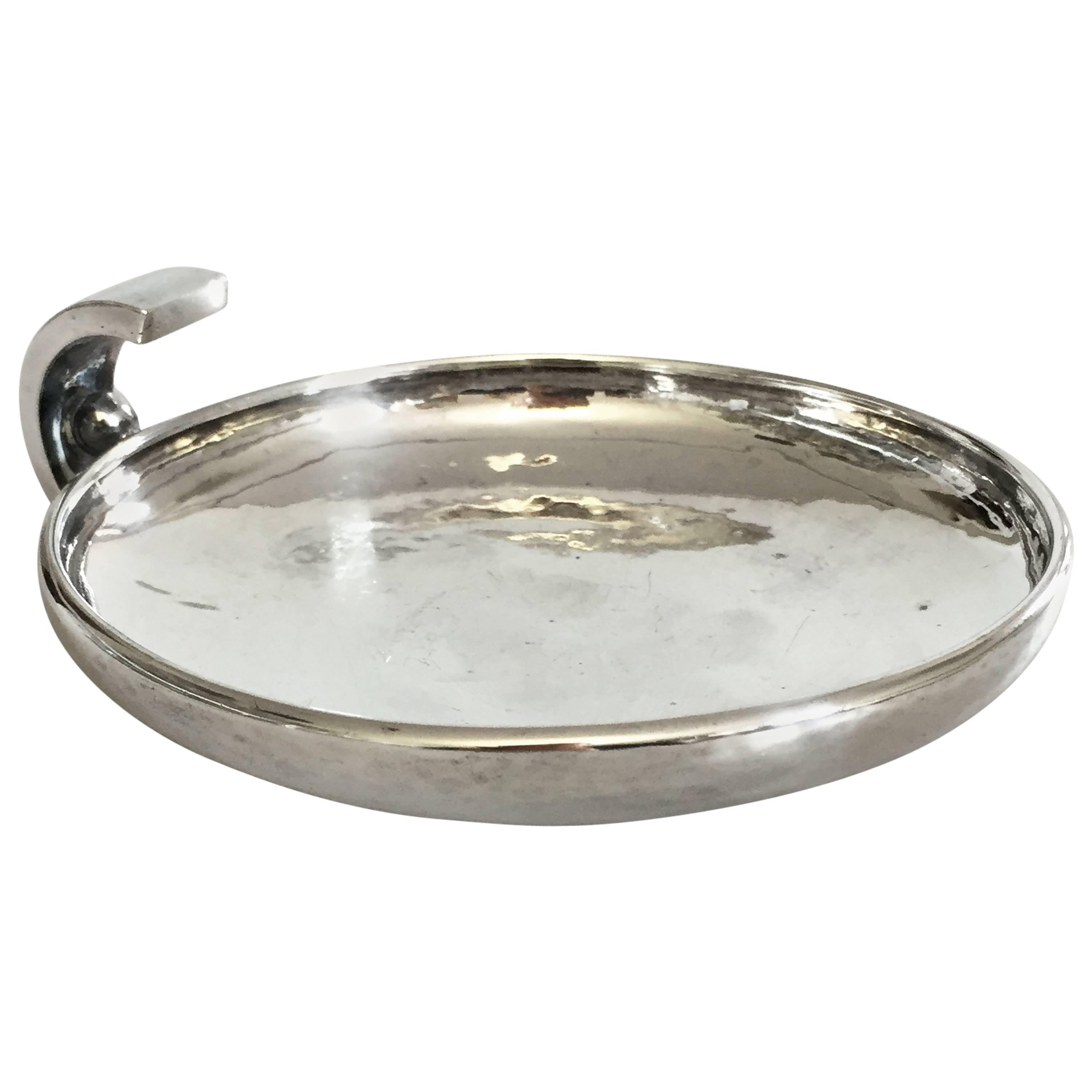 Hans Hansen Sterling Silver Decorative Bowl #143 For Sale