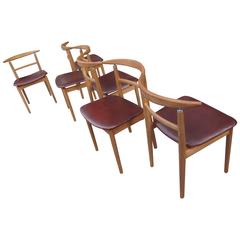 Set of Six Dining Chairs Designed by Helge Sibast for Sibast, Denmark, 1960s