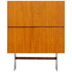 Rosewood Teak cabinet by Musterring credenza 60s Sideboard