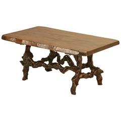 Vintage Wine Country Coffee Table