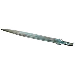 Ancient European Bronze Age Sword, 1400 BC