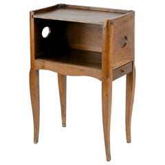 Louis XV or Louis XVI Side Table, Walnut