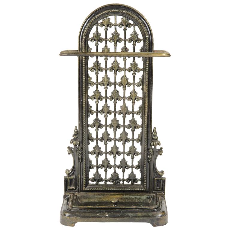 19th Century French Bronze Umbrella Stand For Sale at 1stdibs