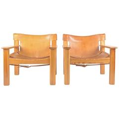 Karin Mobring, a Pair of "Natura" Lounge Chairs, 1977