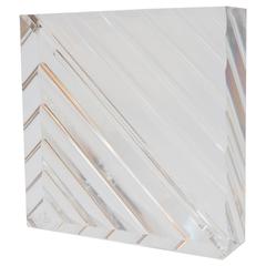 Acrylic "Block" Sculpture by Alessio Tasca 3