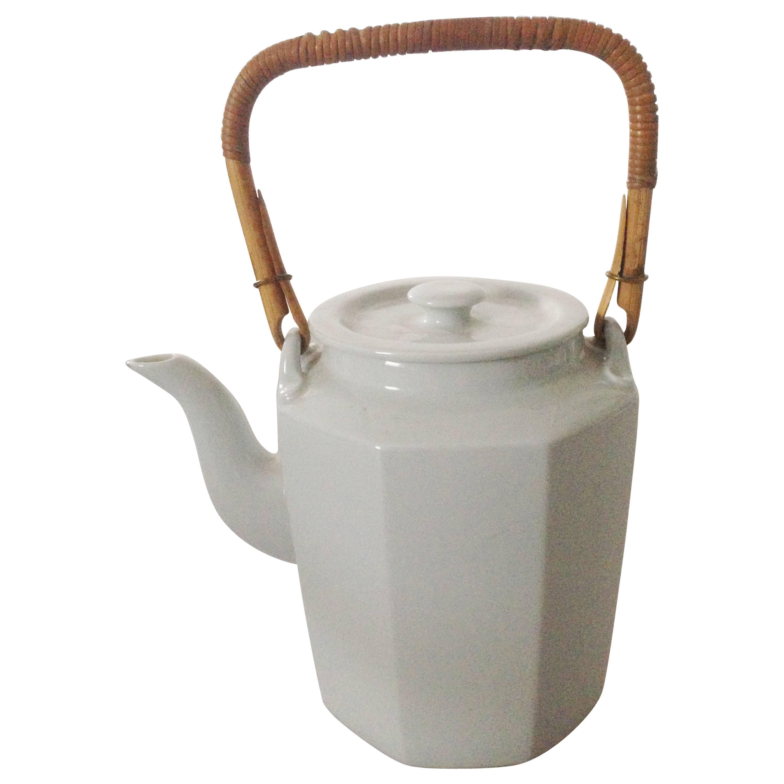 Royal Copenhagen Rare Gertrud Vasegaard Tea Pot For Sale