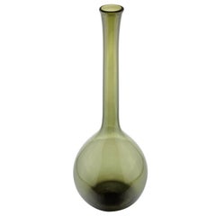 Smoky Green Scandinavian Vase