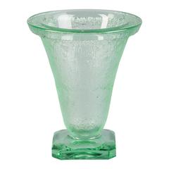 Daum Nancy Acid Etched Vase, circa 1925 3