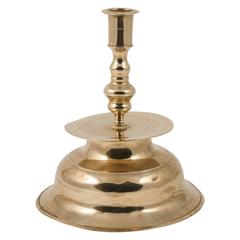 17th Century Brass Nuremberg Candlestick, circa 1680