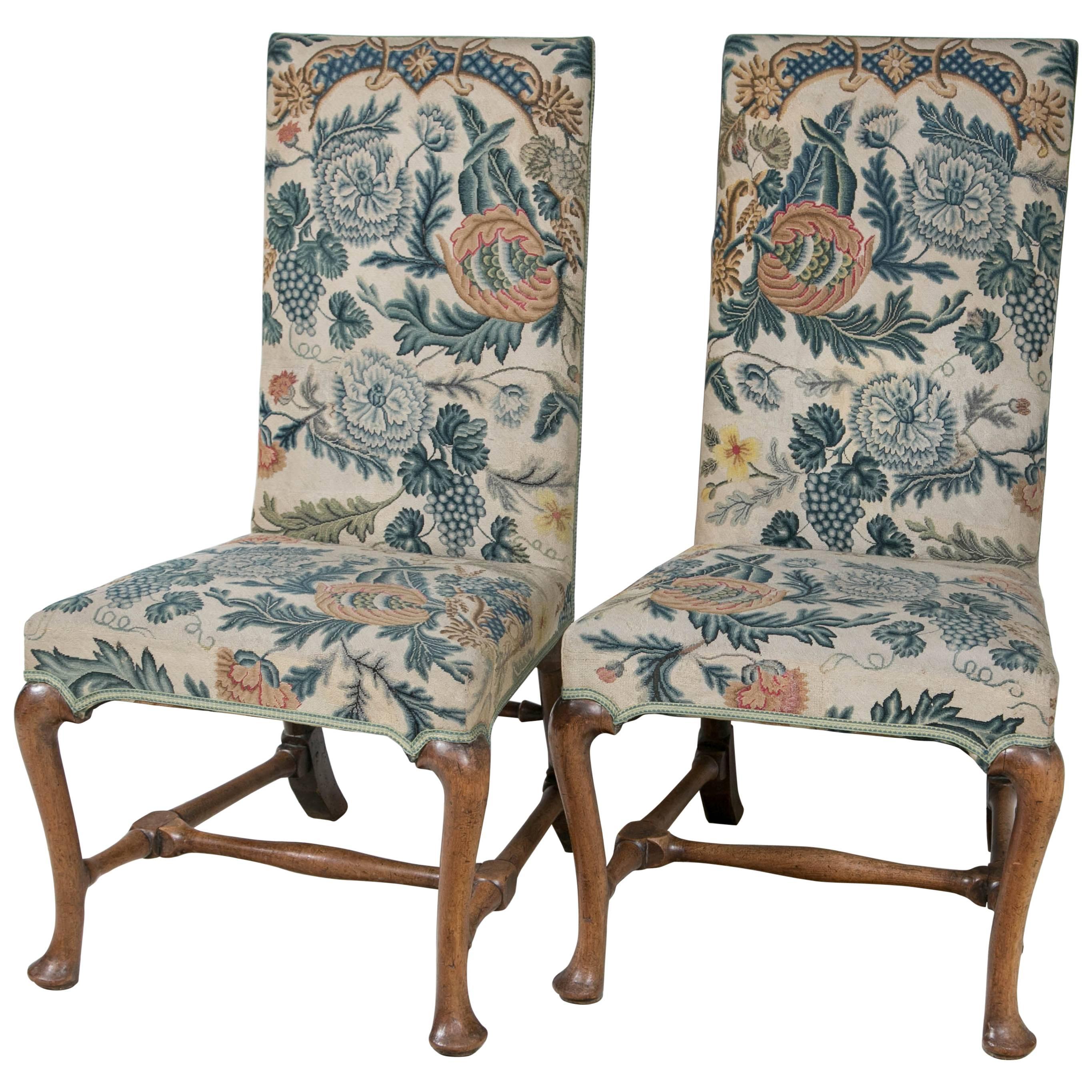 18th Century Queen Anne Side Chairs 