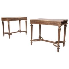 Decorative Pair of 19th Century Tables