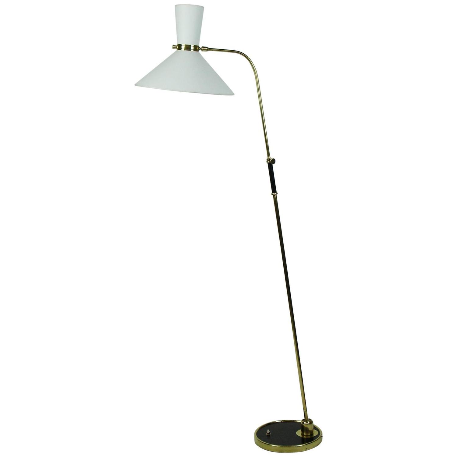 1950s Floor Lamp by Lunel at 1stdibs