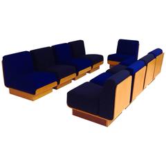Exclusive Modular Sofa, Designed in 1955 by Cees Braakman for Pastoe